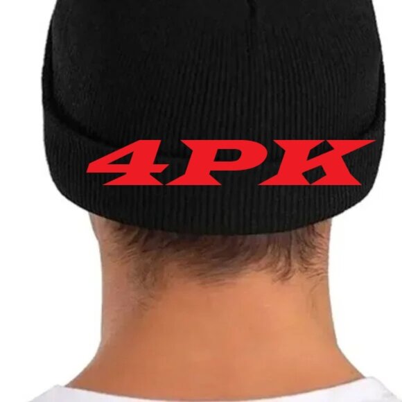 Accessories - 🔥4PK New Beanie Unisex Women's Hot Sexy Men Hat - Black